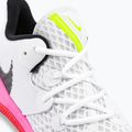 Nike Zoom Hyperspeed Court SE volleyball shoes white/black/bright crimson 8