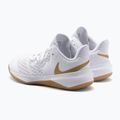 Nike Zoom Hyperspeed Court SE volleyball shoes white/gold 3