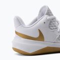 Nike Zoom Hyperspeed Court SE volleyball shoes white/gold 8