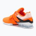 Nike Romaleos 4 orange/black/white weightlifting shoe 3