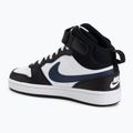 Children's shoes Nike Court Borough Mid 2 white/white/black/university red 3
