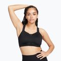 Training bra Nike Alpha High-Support Zip-Front black/black/dark smoke grey/dark smoke grey