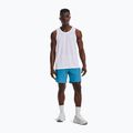 Men's Under Armour Streaker Singlet running tank top white 1361468-100 2