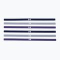 Under Armour Ua Mini Headbands 0.4" 6pcs navy blue-purple-grey 1286016-412 2