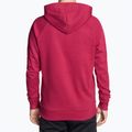 Men's Under Armour Rival Fleece Big Logo HD hoodie red and white 1357093 2