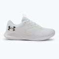 Women's training shoes Under Armour W Charged Aurora 2 white/white/metallic warm silver 2