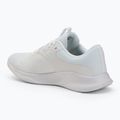 Women's training shoes Under Armour W Charged Aurora 2 white/white/metallic warm silver 3