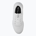 Women's training shoes Under Armour W Charged Aurora 2 white/white/metallic warm silver 5
