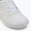 Women's training shoes Under Armour W Charged Aurora 2 white/white/metallic warm silver 7