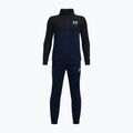 Under Armour CB Knit children's training tracksuit navy blue 1373978