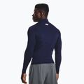 Men's Under Armour Heat Gear Armour Comp Mock midnight navy/white training longsleeve 3