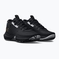 Under Armour Lockdown 6 basketball shoes black/black/metallic gold 13