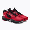 Under Armour men's basketball shoes Lockdown 6 red 3025616-600 4