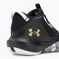 Under Armour Lockdown 6 basketball shoes black/black/metallic gold 9