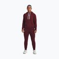 Women's Under Armour Rival Fleece Hb Hoodie maroon 1356317 2