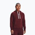 Women's Under Armour Rival Fleece Hb Hoodie maroon 1356317