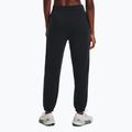 Under Armour Essential Fleece Joggers black/white women's training trousers 3