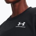 Under Armour Essential Fleece Crew black/white women's sweatshirt 4