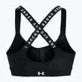 Under Armour Infinity High Bra Zip fitness bra black 1373860 2