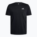 Men's Under Armour Logo Emb Heavyweight t-shirt black/white 5