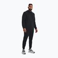 Under Armour Armour Fleece Hoodie men's training sweatshirt black 1373353-001 2