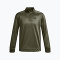 Under Armour Armour Fleece 1/4 Zip green men's training sweatshirt 1373358 2