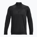 Under Armour Armour Fleece 1/4 Zip men's training sweatshirt black 1373358-001 2