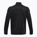 Under Armour Armour Fleece 1/4 Zip men's training sweatshirt black 1373358-001 3