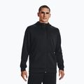 Men's sweatshirt Under Armour Fleece FZ Hoodie black/black