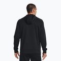 Men's sweatshirt Under Armour Fleece FZ Hoodie black/black 3