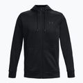 Men's sweatshirt Under Armour Fleece FZ Hoodie black/black 5