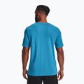 Under Armour men's training t-shirt UA Rush Seamless Geosport SS blue 1370441 2