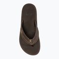 Men's REEF Cushion Dawn brown flip flops 5