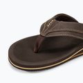 Men's REEF Cushion Dawn brown flip flops 7
