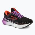 Women's running shoes Brooks Glycerin GTS 20 black/bellflower/fiesta