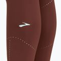 Women's Brooks Method 7/8 Tight running leggings raisin 4