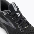 Brooks Ghost 15 GTX men's running shoes black/blackened pearl/alloy 8