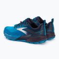 Brooks Cascadia 16 men's running shoes peacoat/atomic blue/rooibos 4