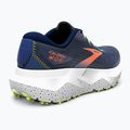 Brooks Caldera 6 men's running shoes navy/firecracker/sharp green 8