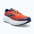 Brooks Caldera 6 men's running shoes firecracker/navy/blue 8