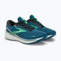 Brooks Ghost 15 men's running shoes morrocan blue/black/spring bud 4