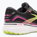 Brooks Ghost 15 women's running shoes black/ebony/sharp green 9