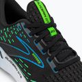 Brooks Glycerin GTS 20 men's running shoes black/hawaiian ocean/green 8