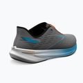 Brooks Hyperion men's running shoes grey/atomic blue/scarlet 16