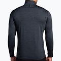 Men's running sweatshirt Brooks Dash 1/2 Zip 2.0 htr black 2