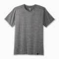 Men's Brooks Luxe htr charcoal running shirt 3