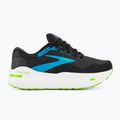 Brooks Ghost Max men's running shoes black/atomic blue/jasmine 3