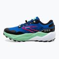 Brooks Caldera 7 men's running shoes victoria blue/black/spring bud 9