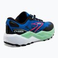 Brooks Caldera 7 men's running shoes victoria blue/black/spring bud 10