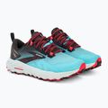 Brooks Cascadia 17 women's running shoes bluefish/black/diva pink 5